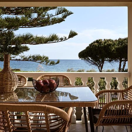 Sea Elegance Villa - On The Beach, By Zantewize Psarou  エクステリア 写真